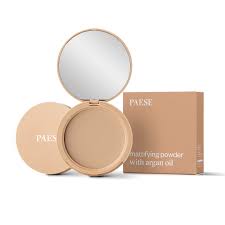 Компактна пудра Матова з аргановою олією Pressed Powder Argan Oil Paese 8g 02